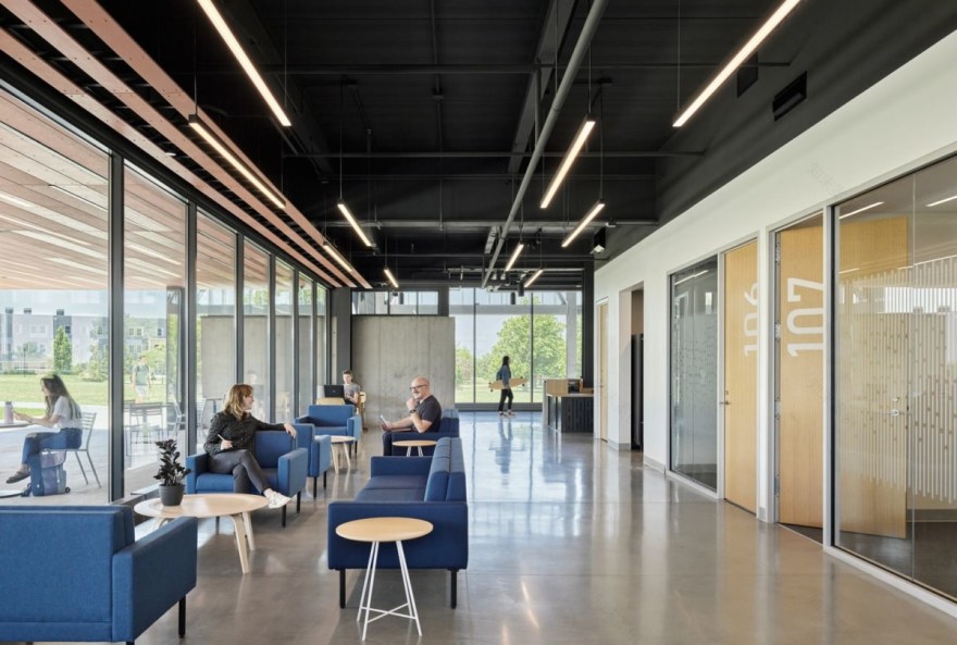 内布拉斯加州 Southeast 社区学院学术卓越中心丨意大利布拉丨Multistudio(前身为 Gould Evans)-16