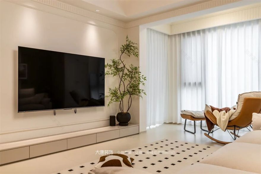 大唐实景丨150㎡清新法式风,连空气都带着文艺感~-20