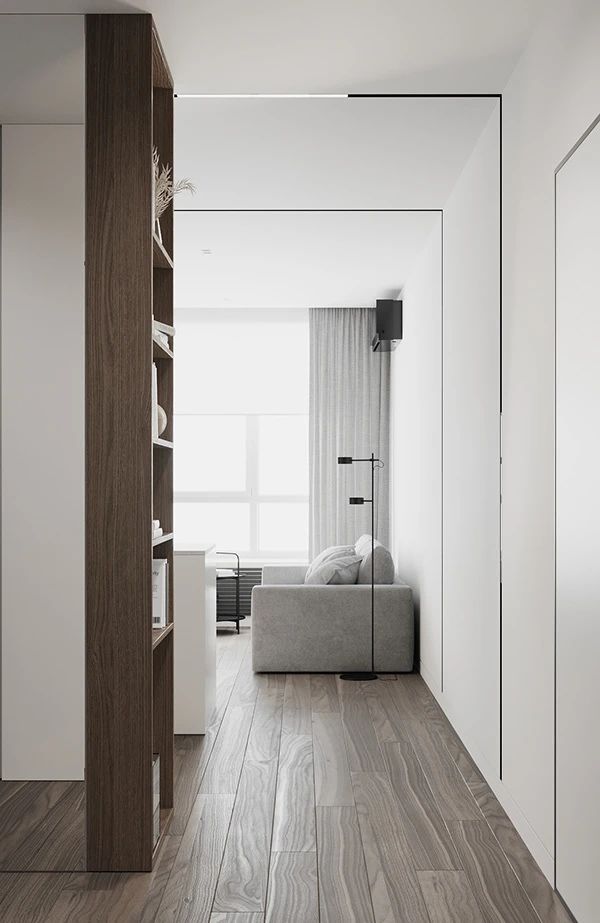 气质非凡的 80㎡空间设计丨Olga Bondar-25