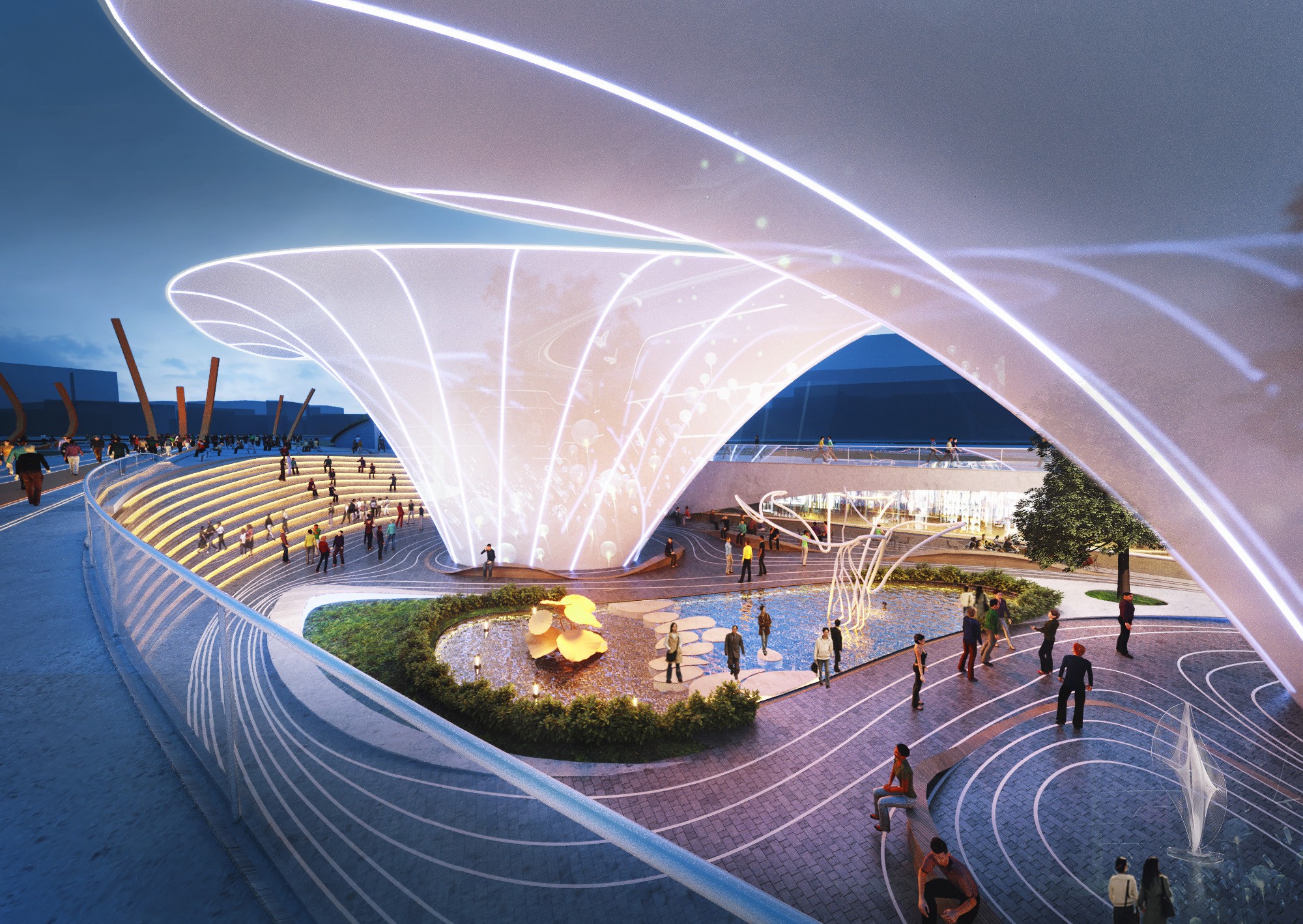 胡志明市中央公园改造项目丨越南胡志明市丨LAVA,Aspect Studios-23