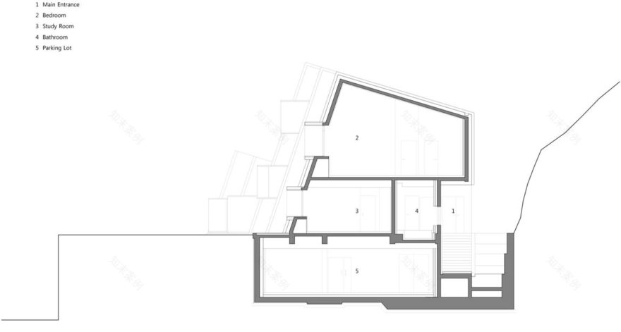 A Unique Mountainside Home in Seoul, South Korea-58
