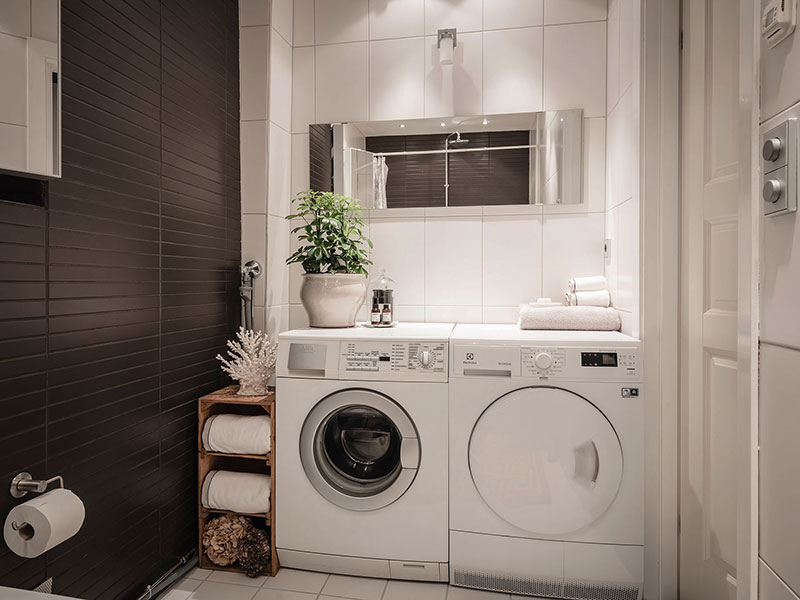 瑞典 73 平米优雅黑白公寓，设计灵感来自经典元素-30