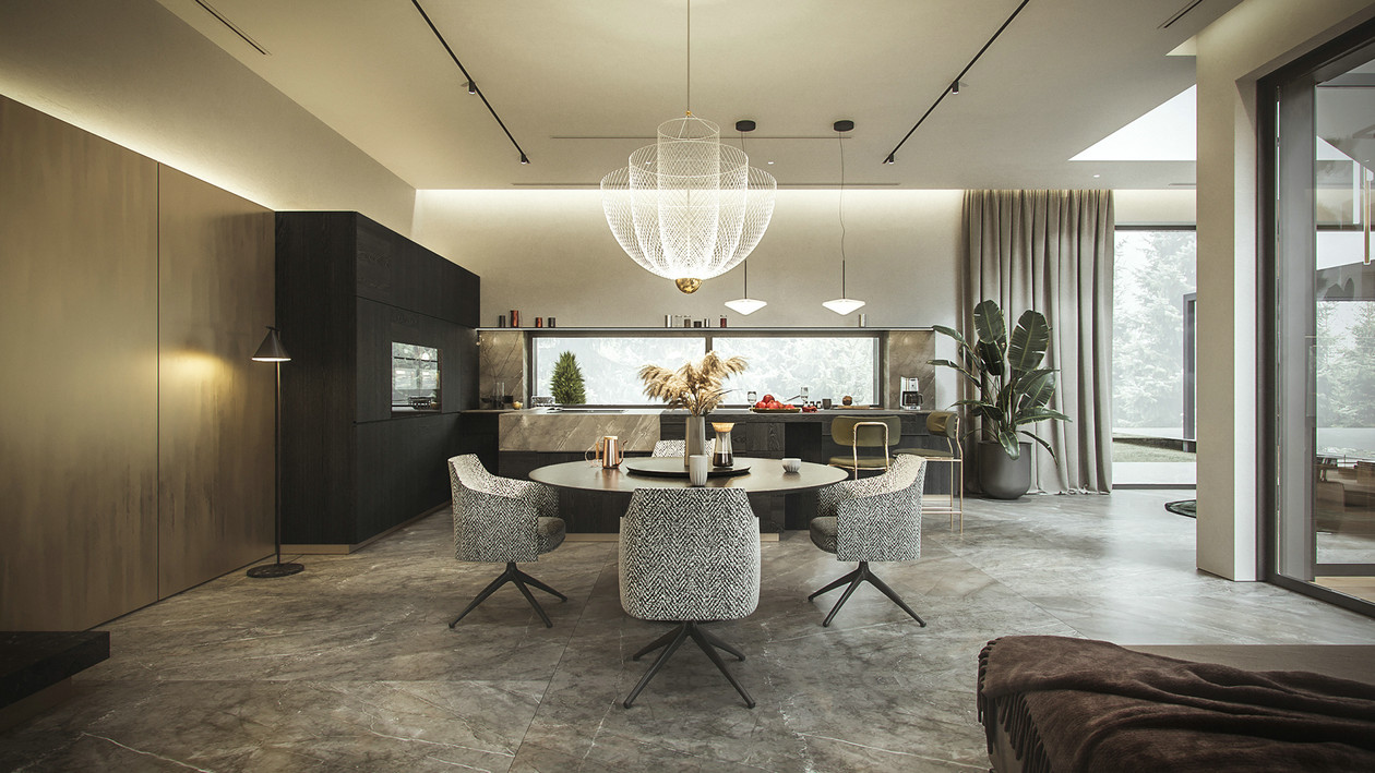 乡村别墅装修设计案例-8