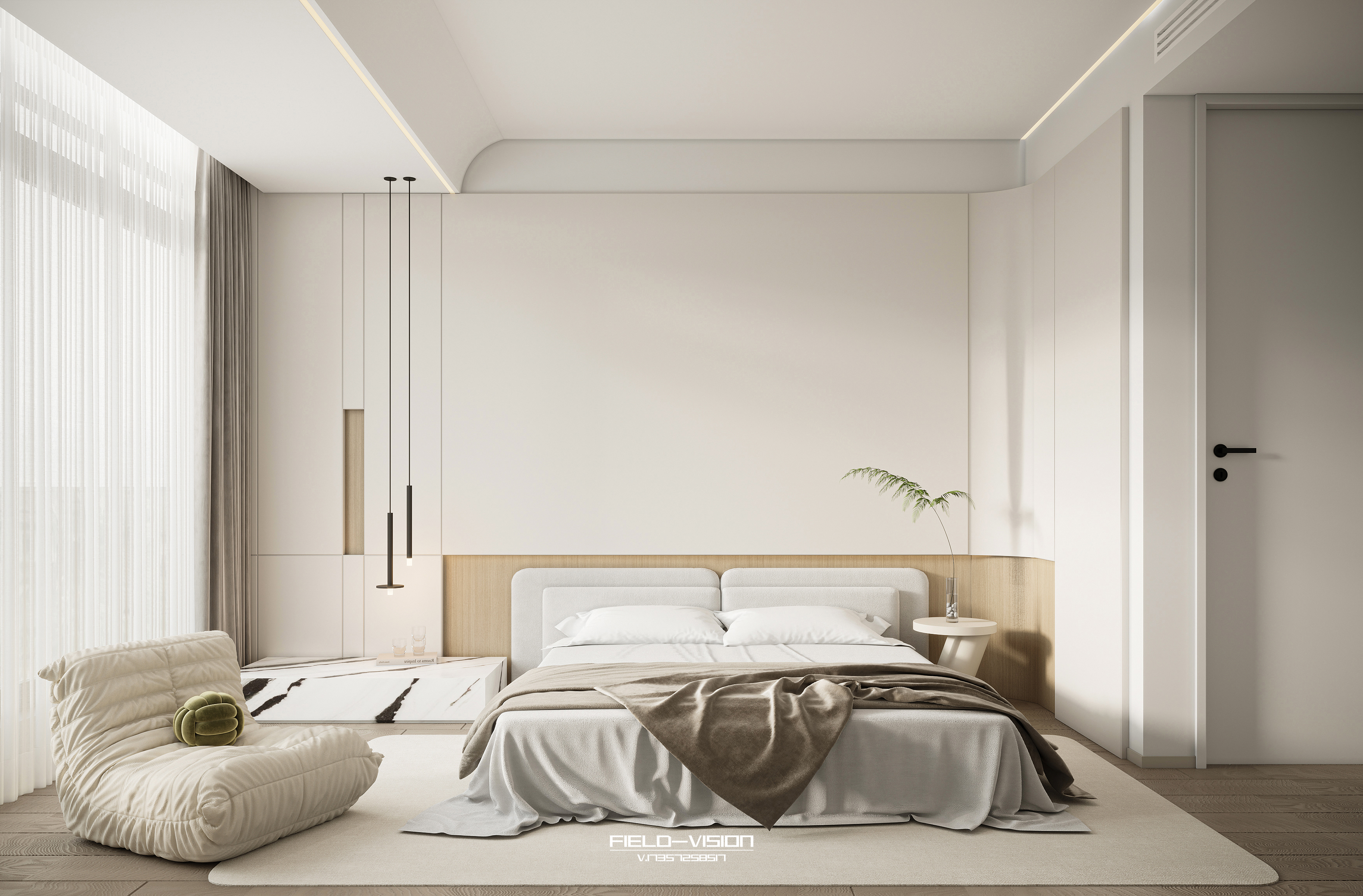 Corona渲染作品┃现代别墅-11