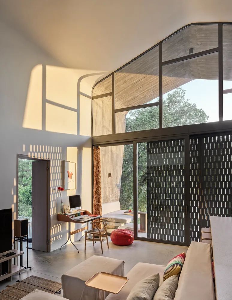 乡村混凝土住宅，多重空间与自然融合-25