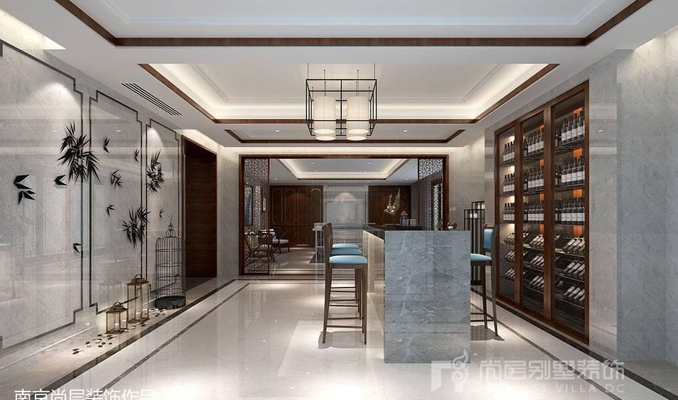 传统中式别墅装修-7