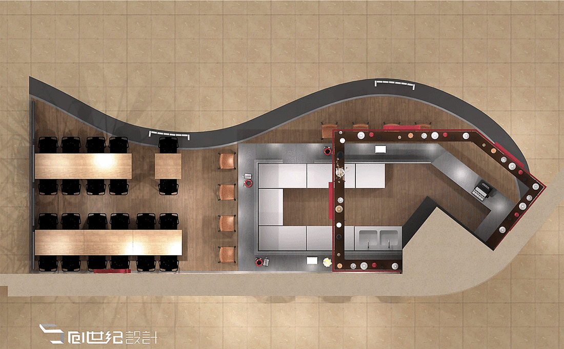创世纪设计打造网红餐饮空间-6