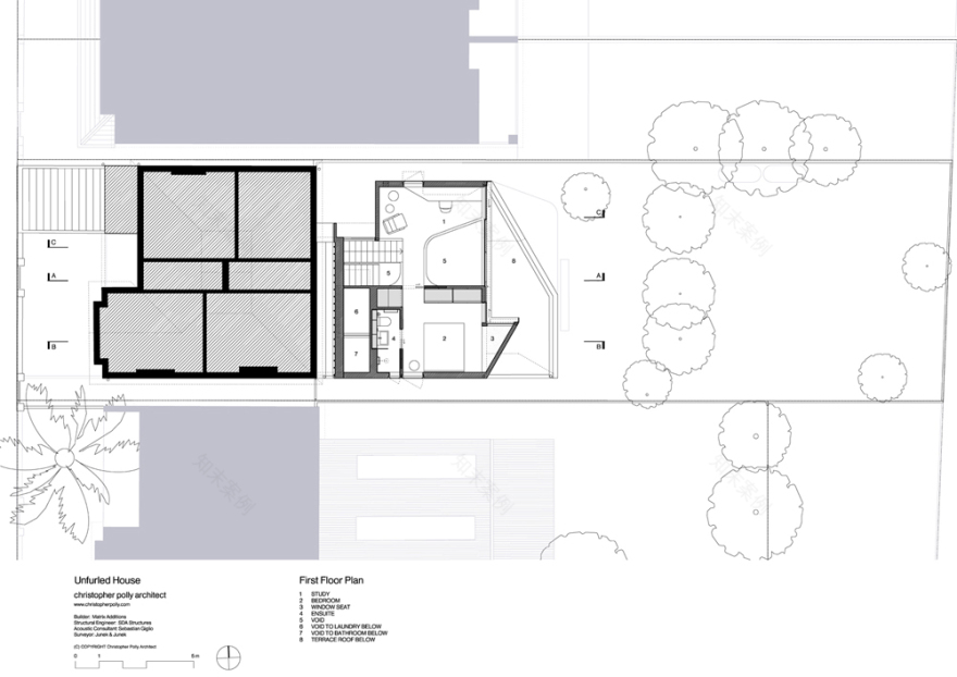 铰接式两层框架体积与原住宅环境完美融合-43