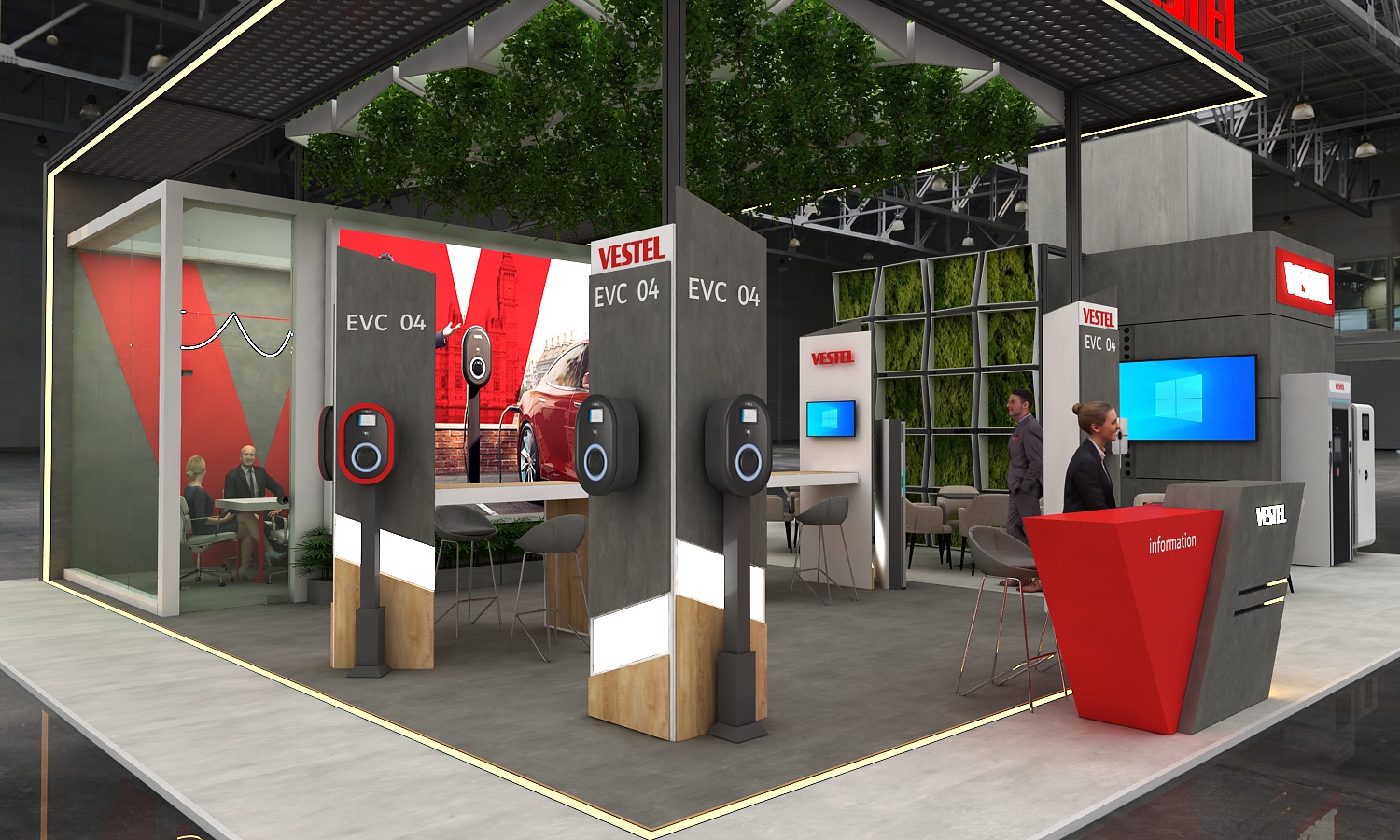 VESTEL EVCHARGE SHOW 2023 ISTANBUL 126m2-8