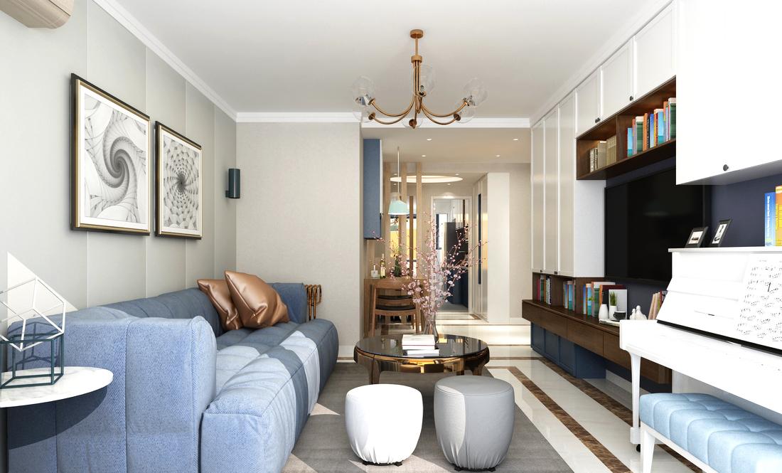 北京朝阳翠城馨园蓝色惬意之家-2