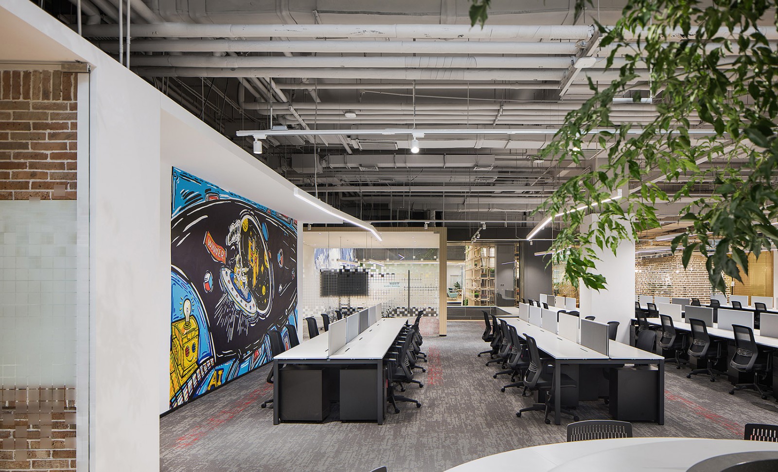 北京“百融云创”科技公司总部办公室  优景室内设计-23