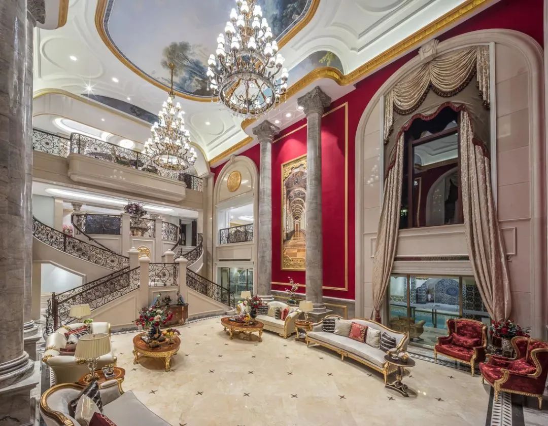 法式独栋大理石别墅-5
