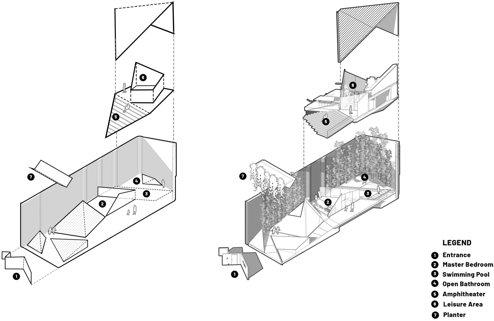 折叠空间花园（Folded Rooms Garden）丨印度丨RAD+ar-47