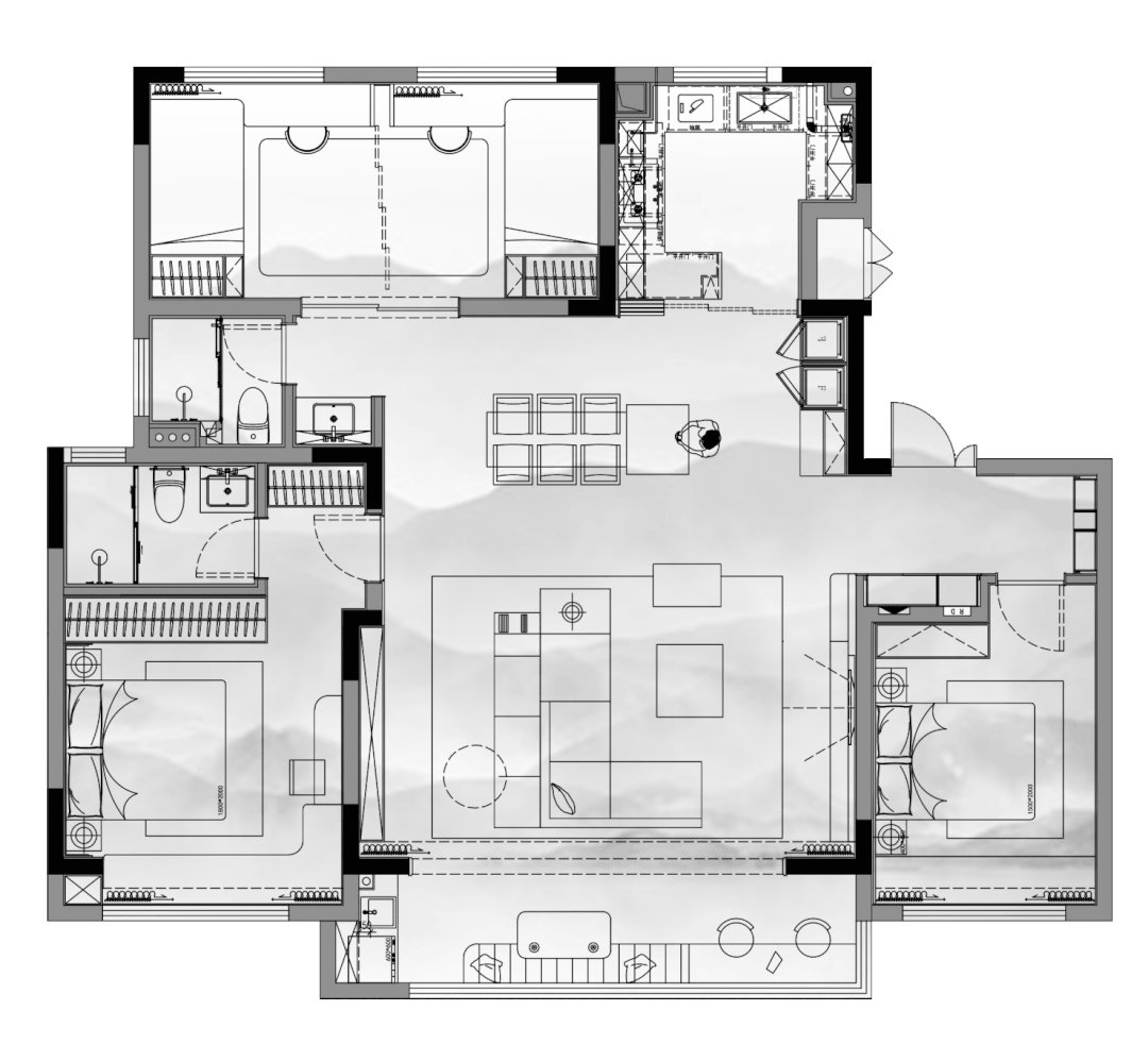融创徐州山水云龙丨中国徐州丨赛拉维设计 CLV.DESIGN,TCD²-60