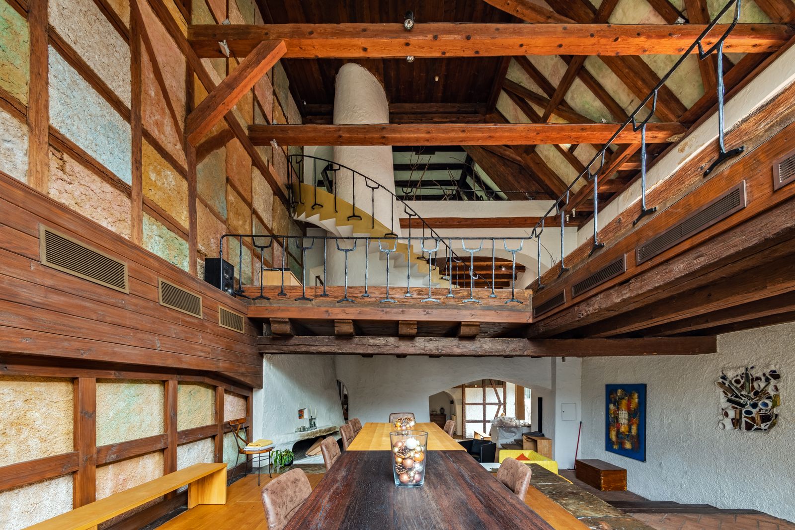 阿尔萨斯660㎡带壮观壁炉古修道院住宅丨法国丨雅克·库埃勒（Jacques Couëlle）-48