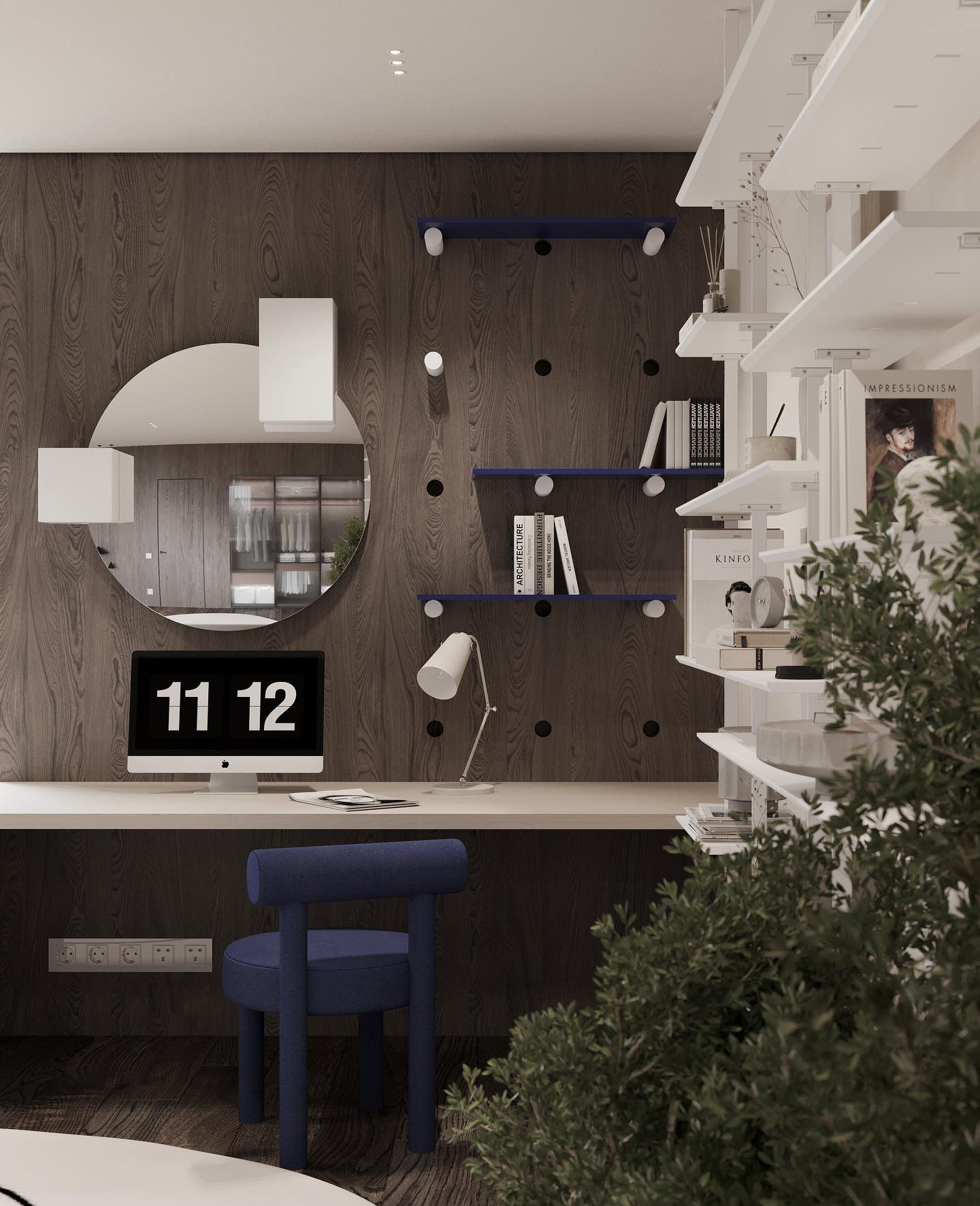 高级灰色系公寓设计 个性与美学的平衡-15