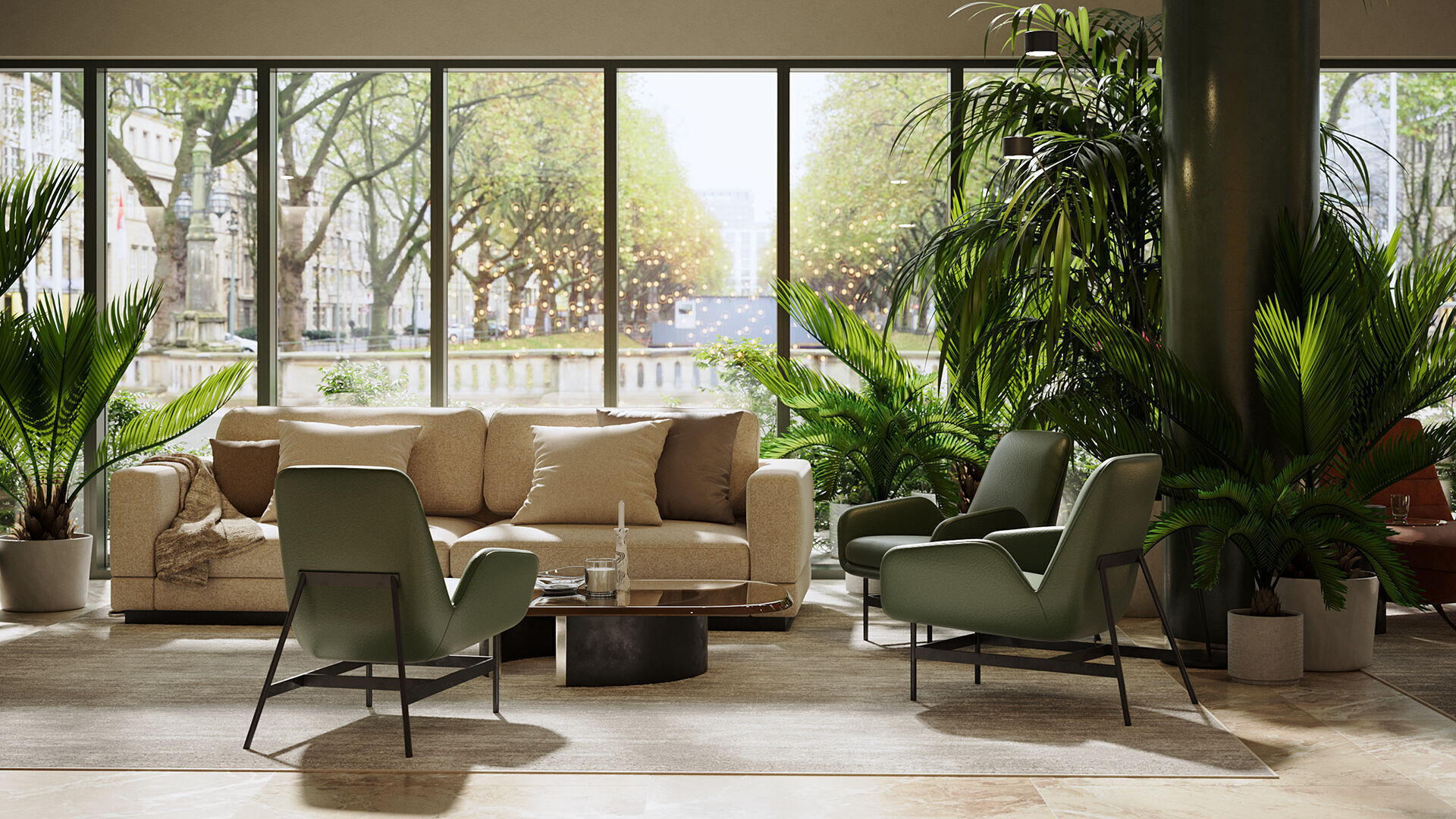 Hotel lobby furniture-2