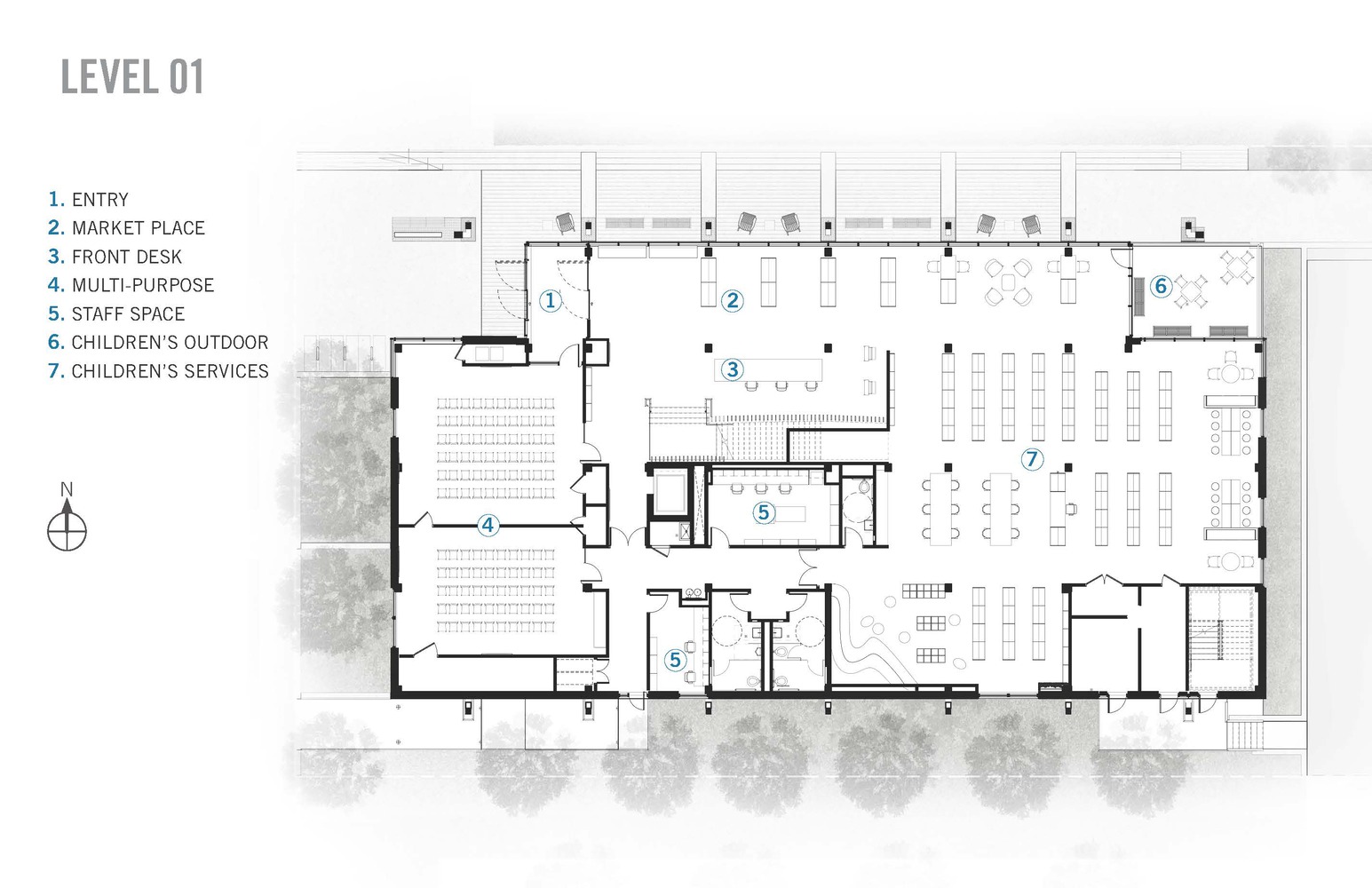 华盛顿特区公共图书馆西南馆丨美国华盛顿丨Perkins&Will-48