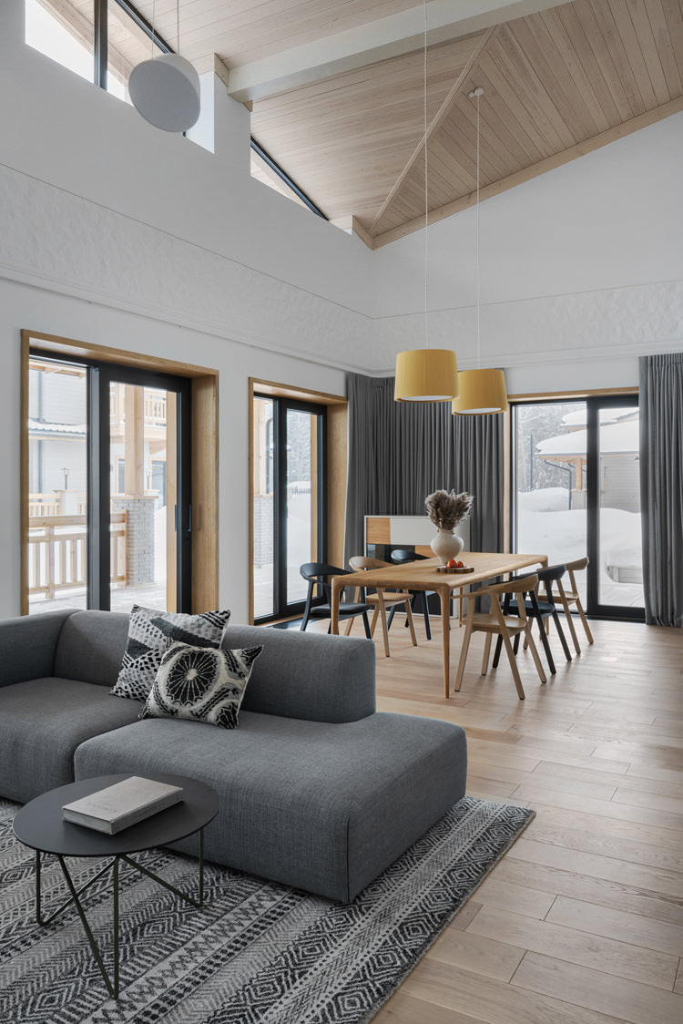 莫斯科郊外山坡上的Hills设计工作室设计的客房丨俄罗斯莫斯科丨Hills室内与产品设计工作室-9