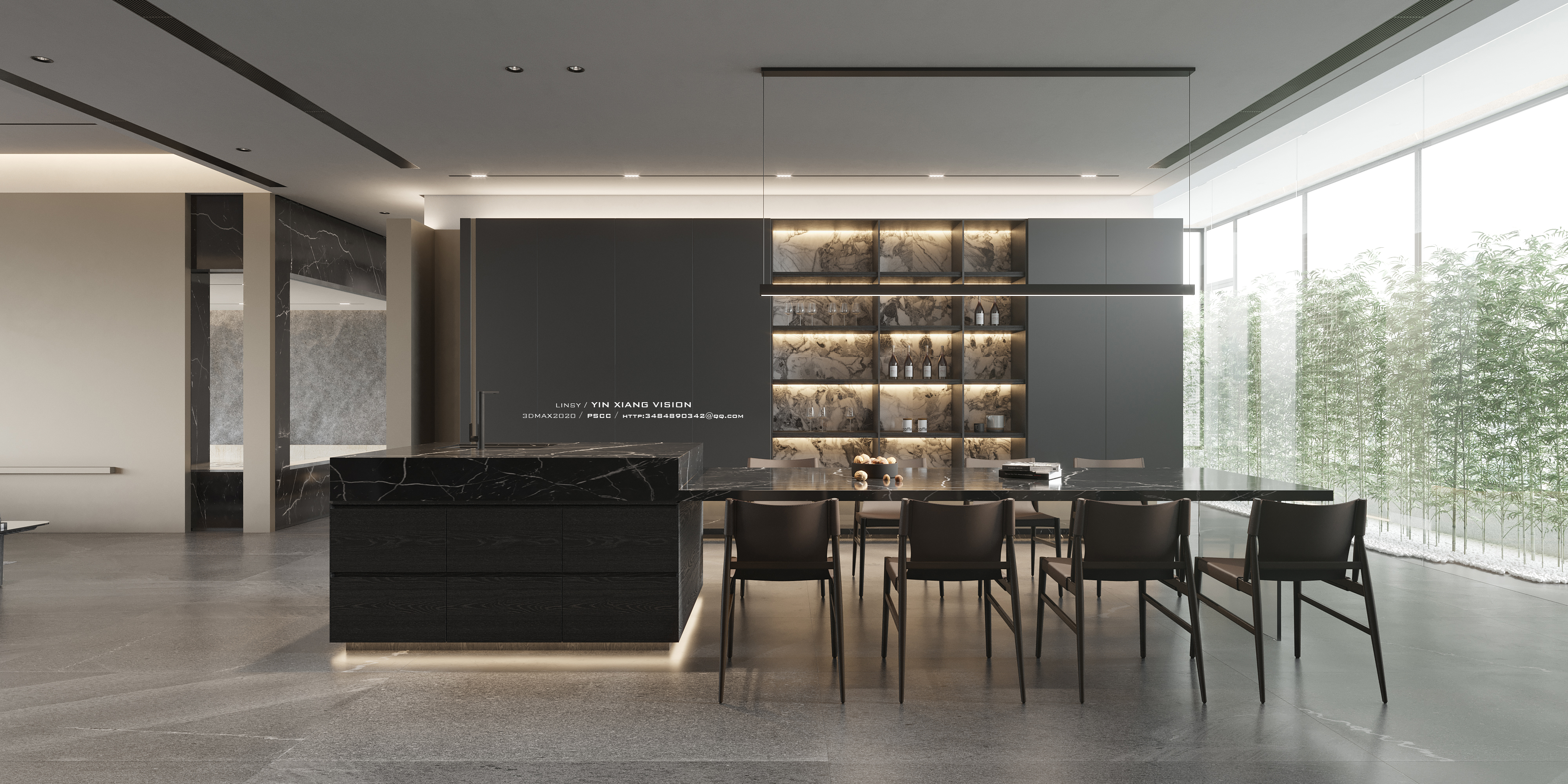 两套现代住宅表现-14