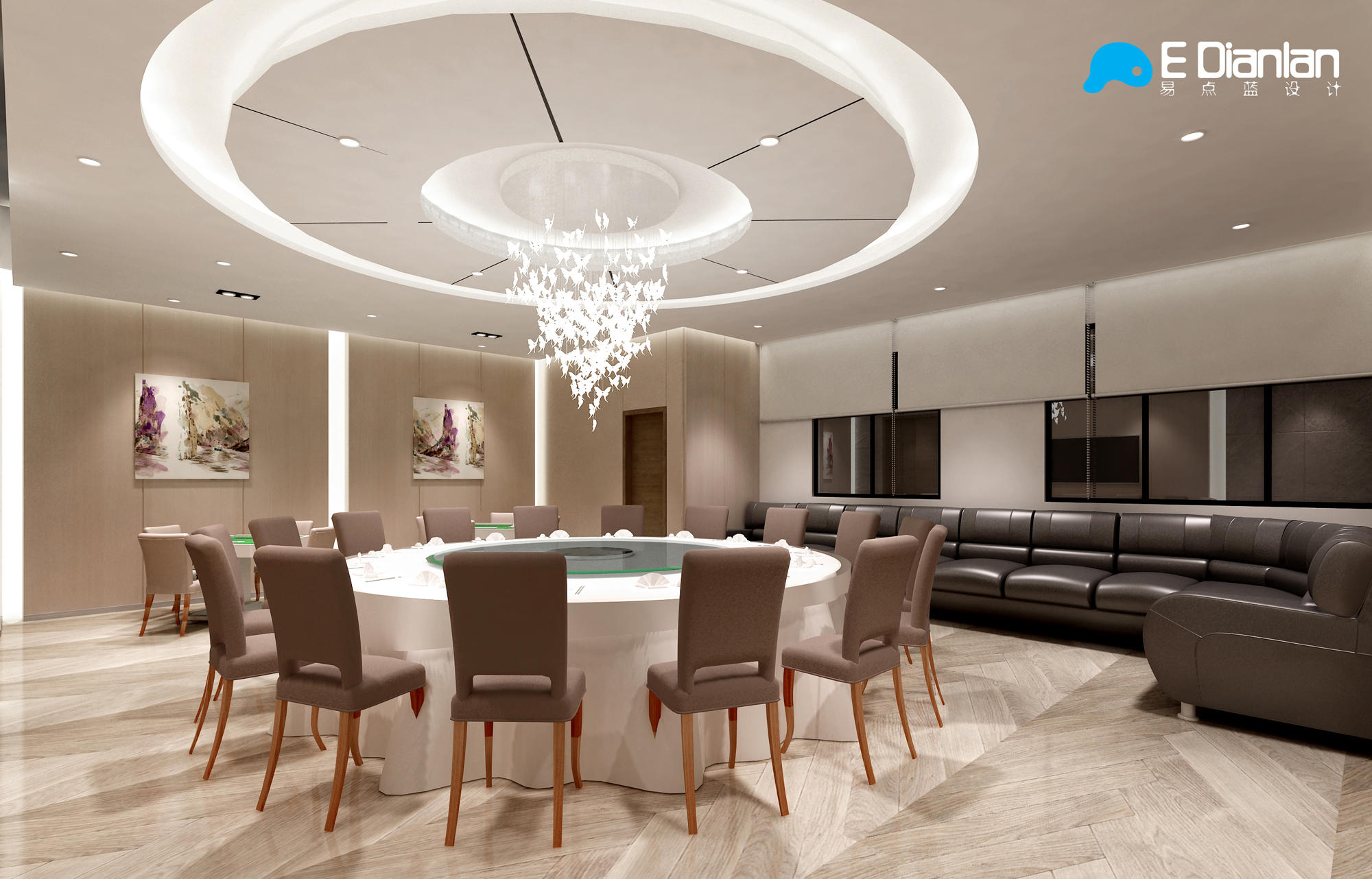 刘魏诚作品——贵州某检测中心办公设计【易点蓝E DIANLAN办公篇】-9