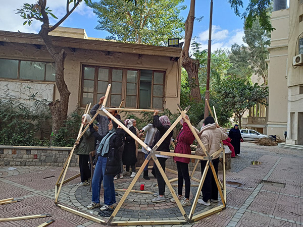 测地线穹顶丨建筑系-6