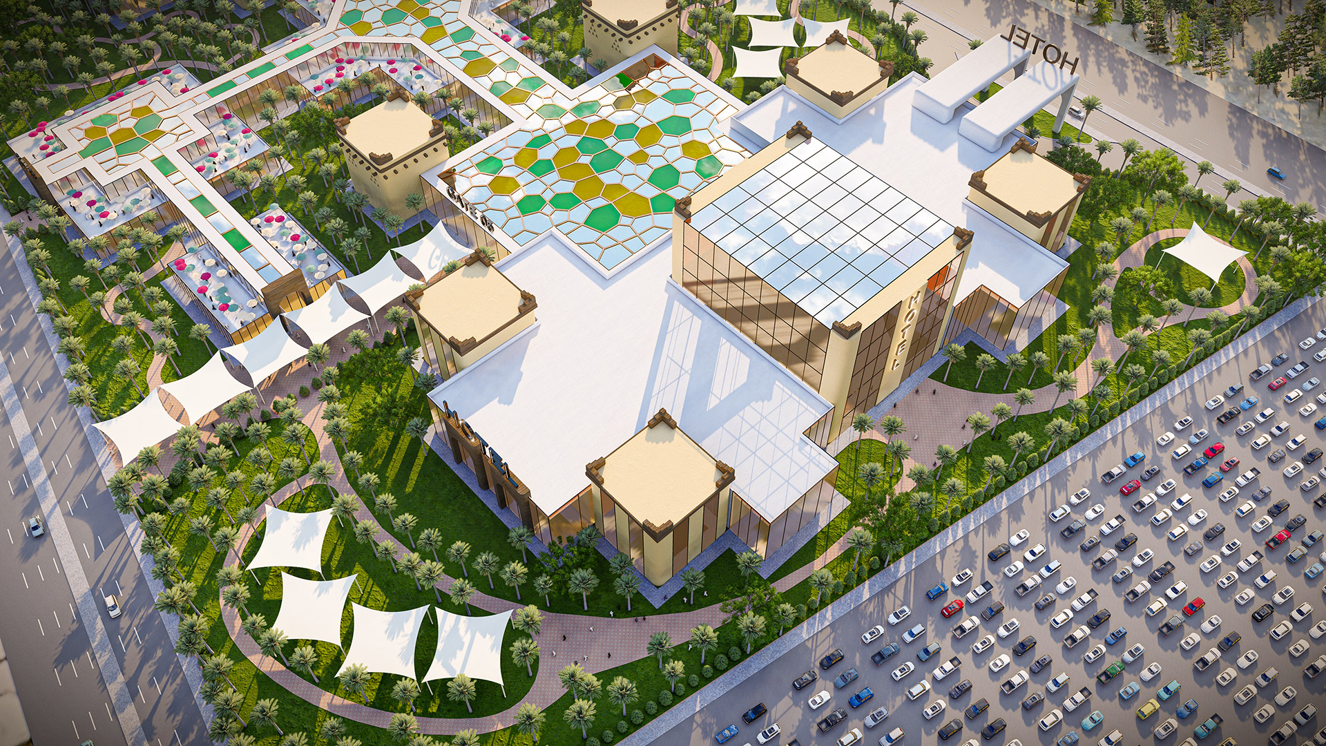 Commercial complex and fuel station project-12