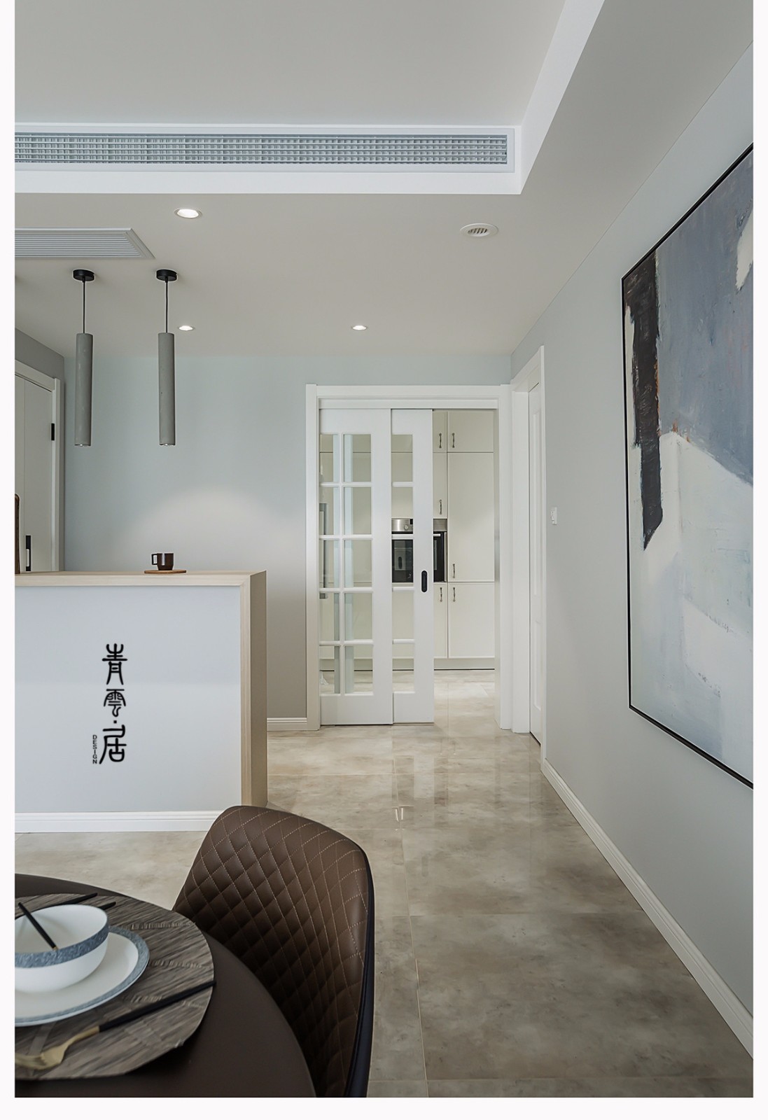 196㎡现代风格住宅  青云居设计-22