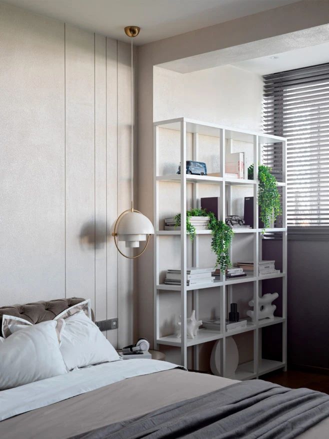 高级灰与木饰面的男性气质公寓丨Yana Demidovich-30