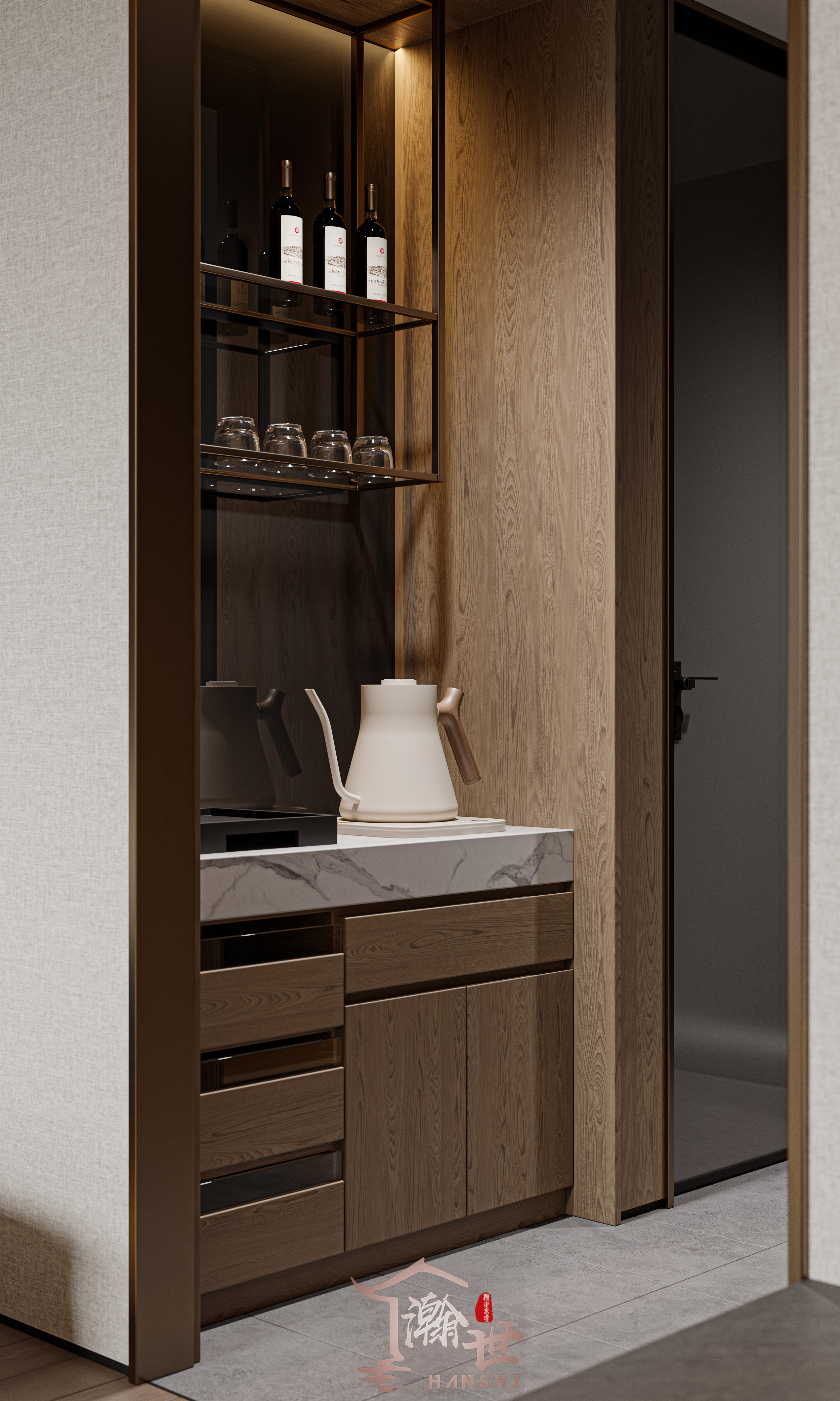 现代森林大酒店客房—瀚世展现高端设计魅力-14