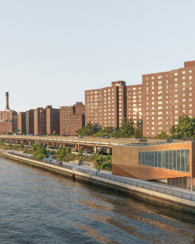 BIG completes solar education centre for renewed East River park in New York