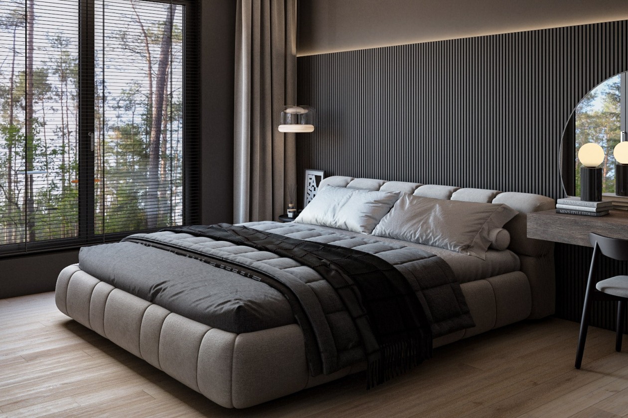 高级黑色系空间设计-14