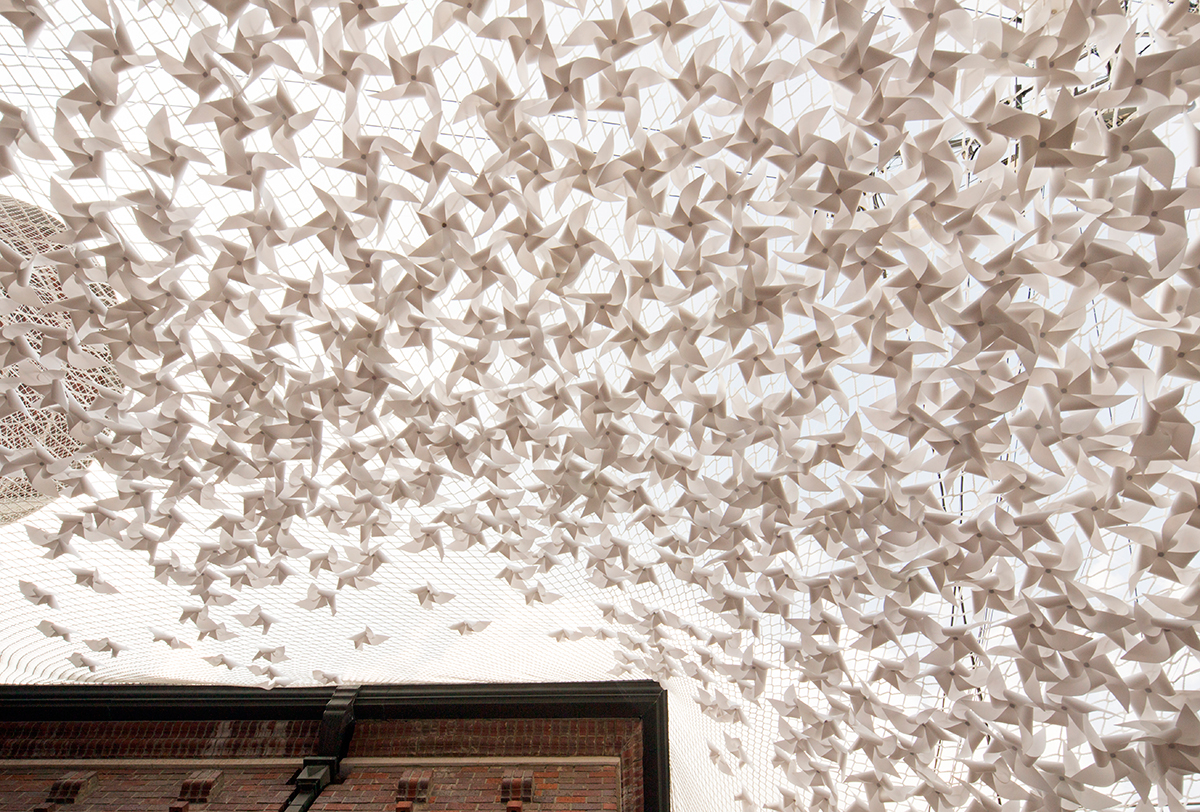 《风之女神》展览中心 | 自由之翼,旋转的梦想-26