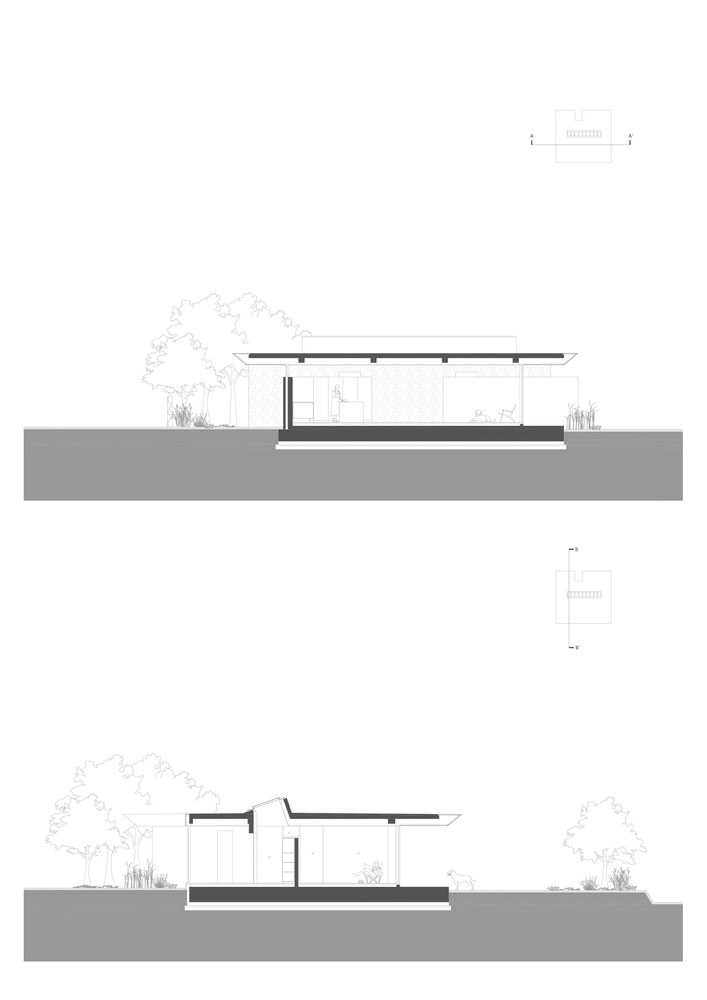 韩国山村里的朴实农舍丨韩国和顺郡丨PLANO architects & associates-37