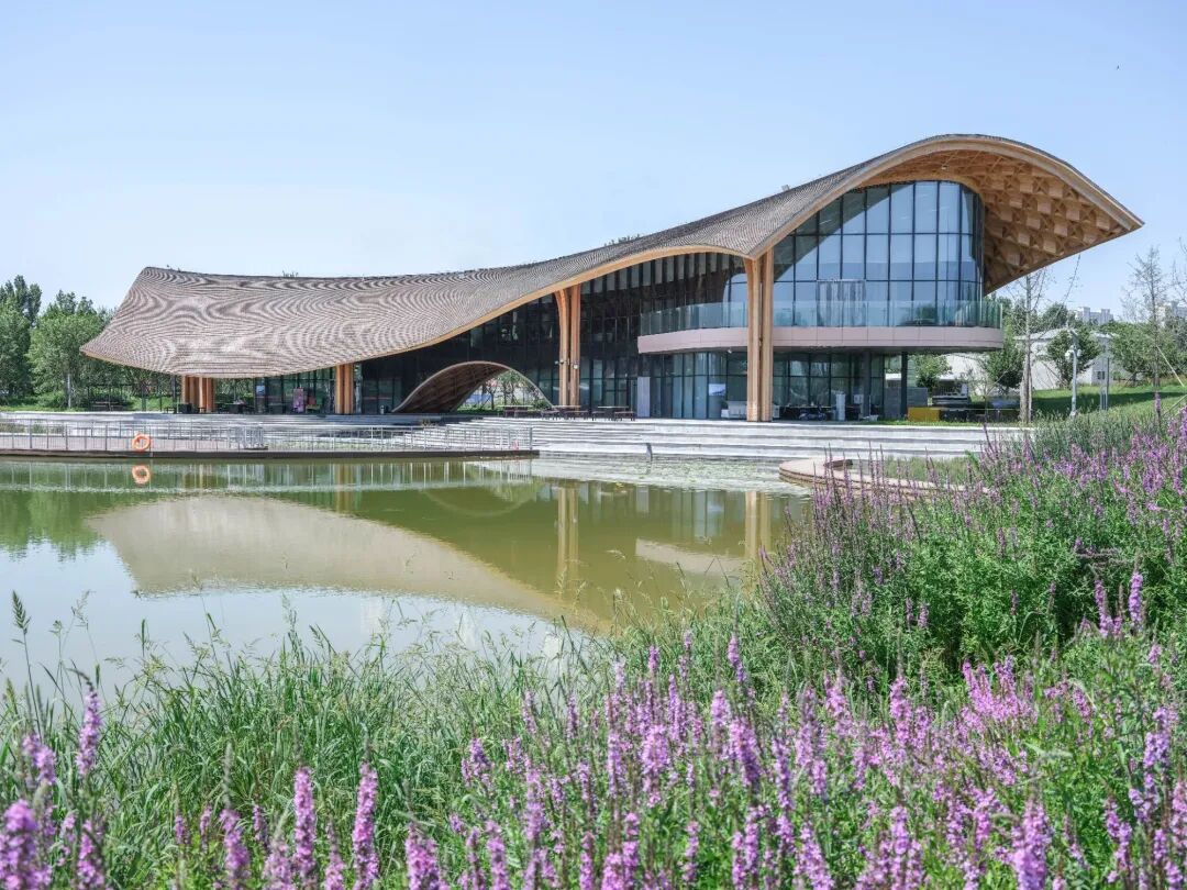 定州丝路友谊园滨水餐厅丨中国河北丨清华大学建筑设计研究院有限公司,广州博厦建筑设计研究院有限公司-0