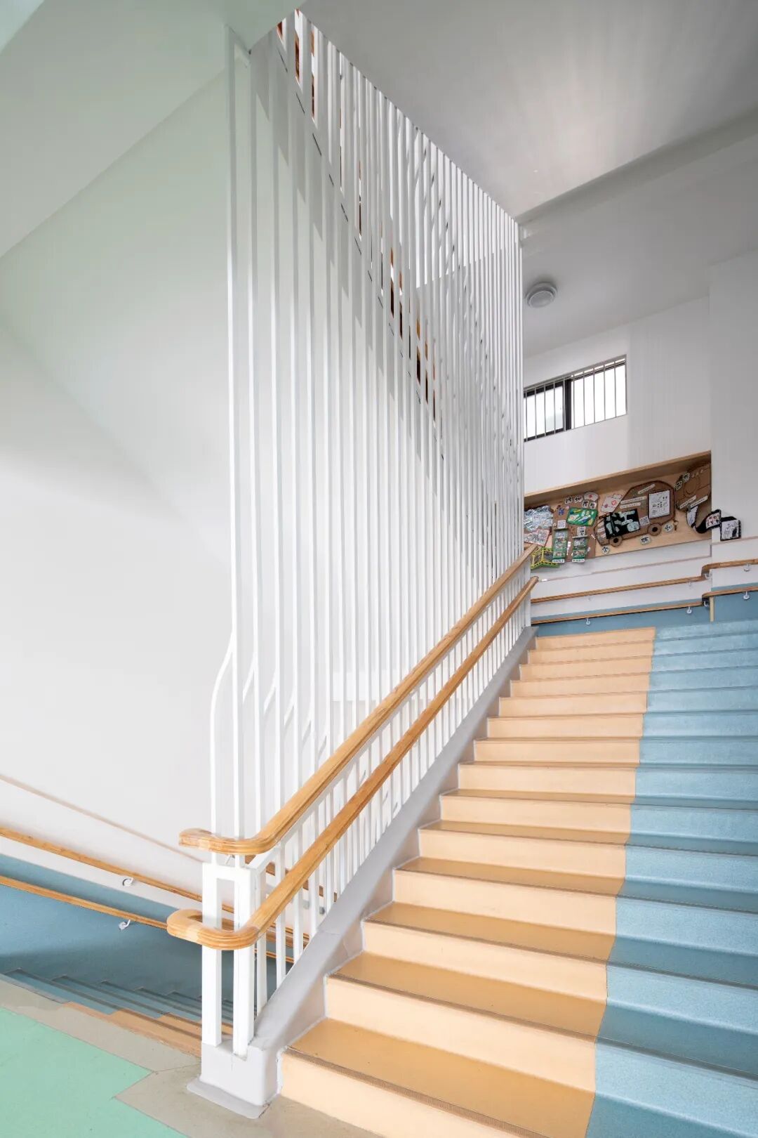 探究老旧幼儿园楼梯间改造设计｜必然空间设计-68