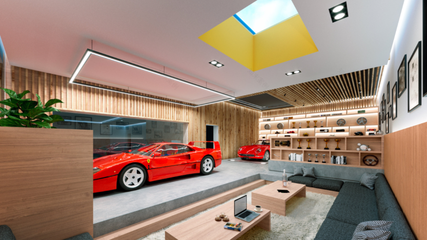 豪宅车库设计丨英国丨Jonathan Clark Architects-27