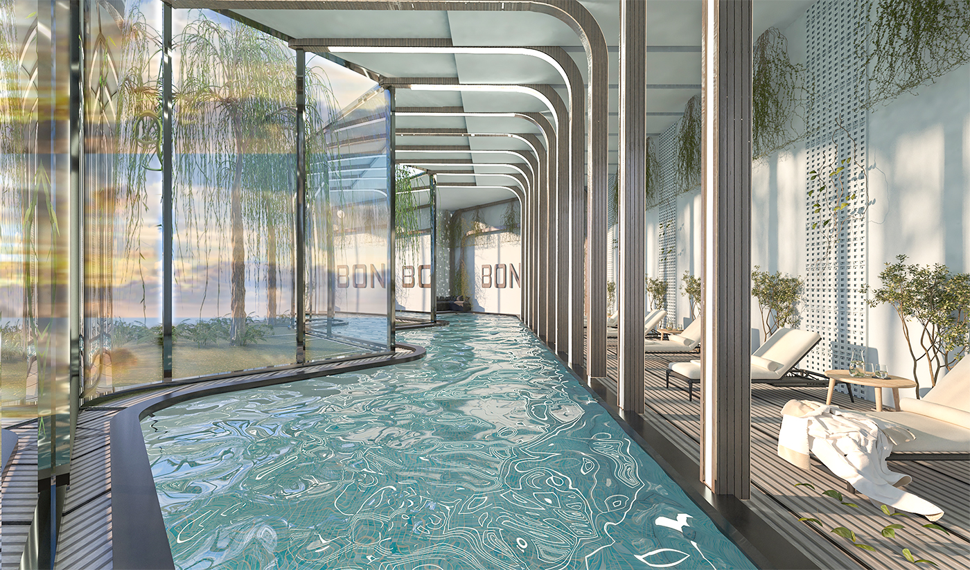 盆景度假村 侘寂丨Basma Dorgham-23