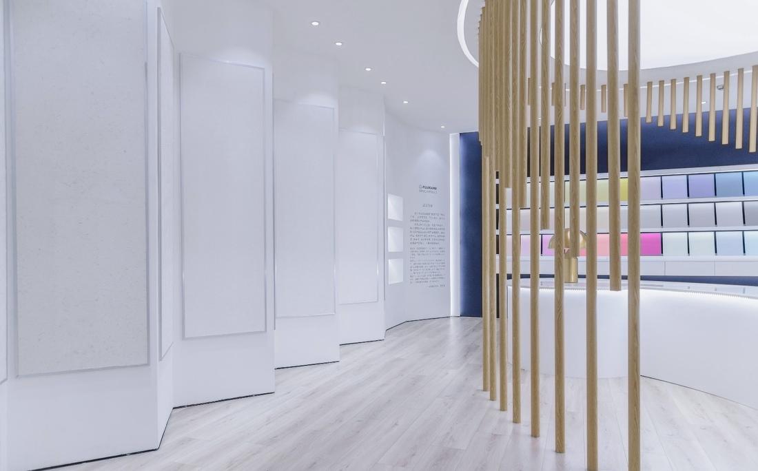 富士川硅藻泥形象店 | 极简中创造空间的艺术-12