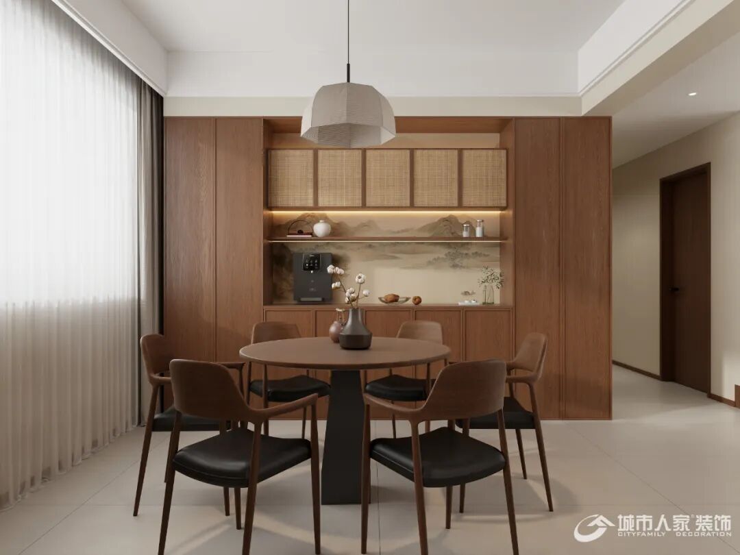 城市人家||金港湾府180㎡，烟火里的东方雅聚-17