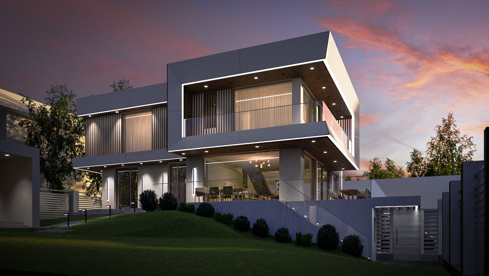 L 现代住宅丨俄罗斯诺夫哥罗德丨BIHS ARCHITECTS-12