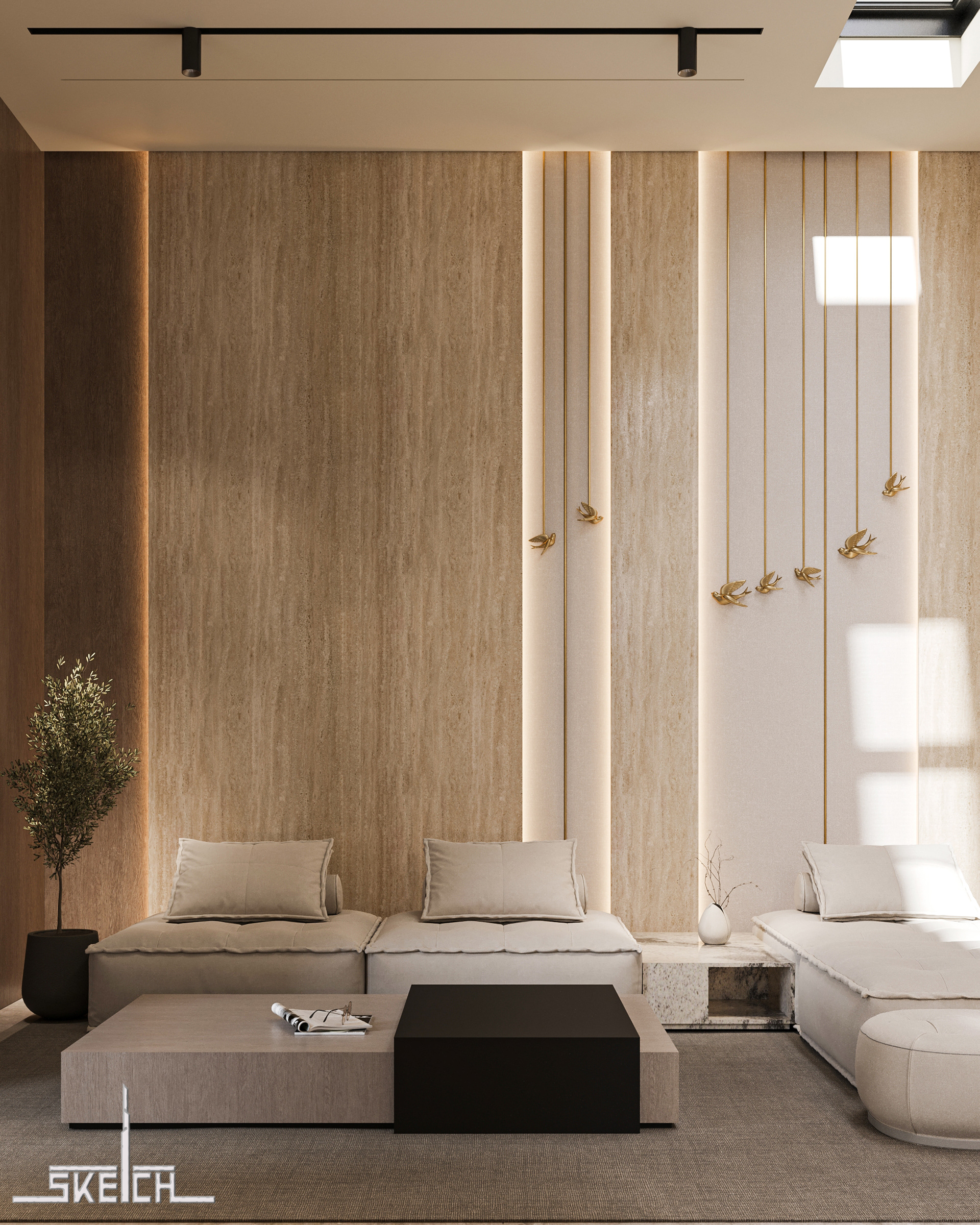 阳光房与客厅设计丨SKETCH ENGINEERING CONSULTANT CO.-8