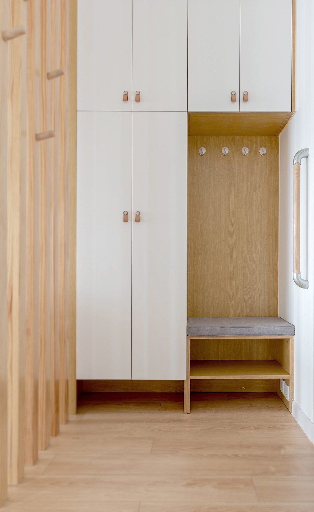 超强收纳+原木，80㎡的日式风让老人同住更放心-7