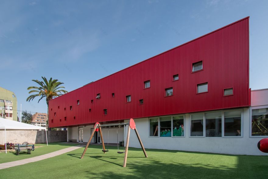 瑞士中学体育馆丨智利-8