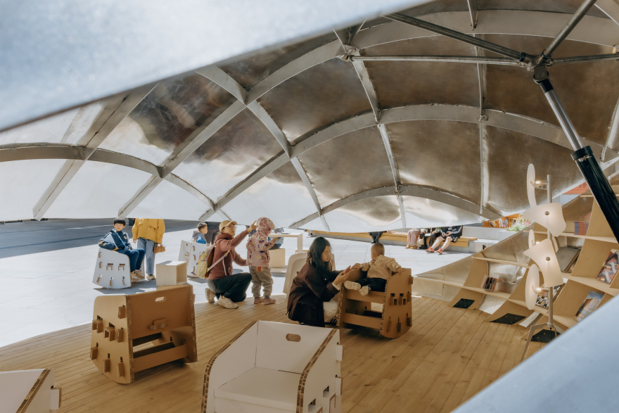 Shell Book Pavilion / LUO studio-16