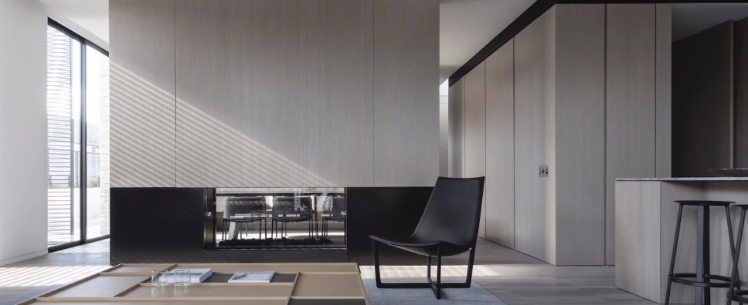 墨尔本 U 型现代别墅 | 坚固与温暖的二元探索-51