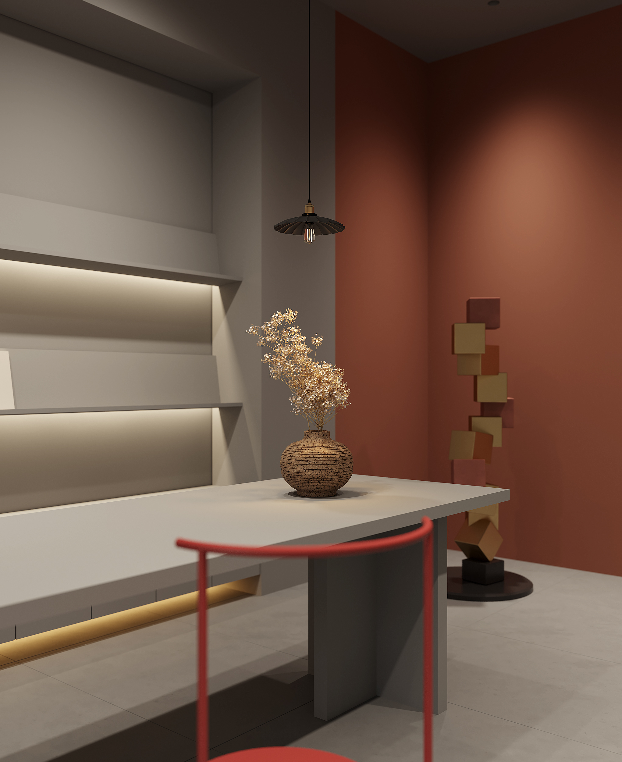 油漆展厅丨厦门共道设计事务所-29