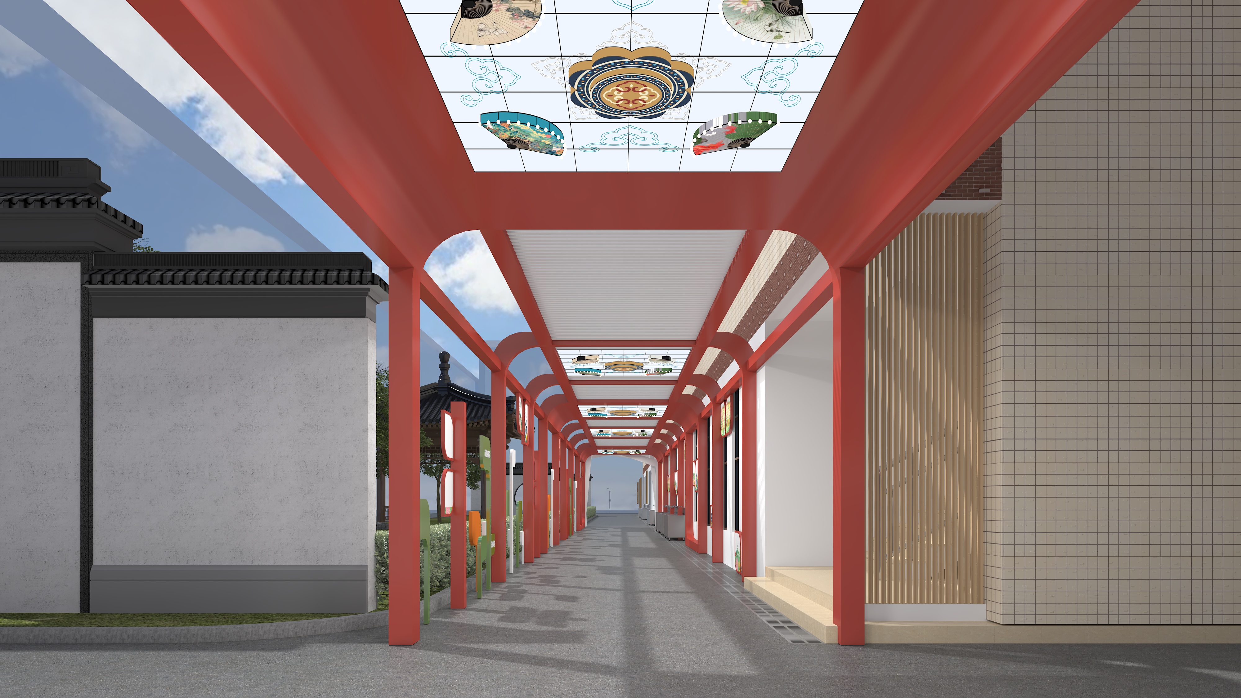 某校艺术长廊设计-24