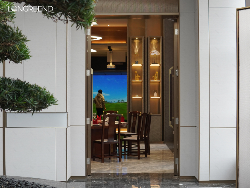 酒店室内高尔夫设施引入项目丨法国-13