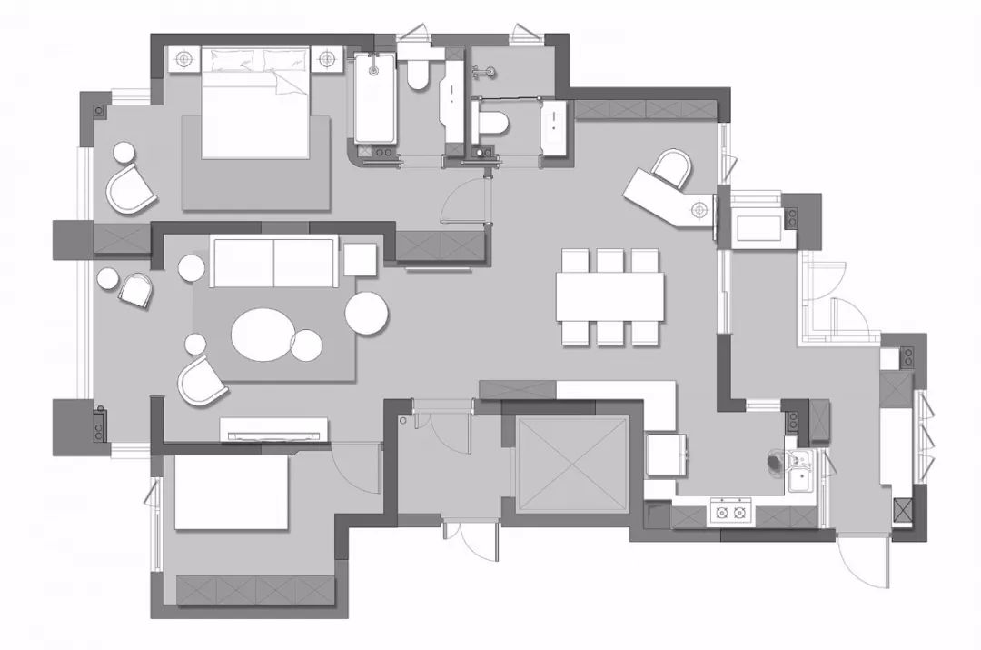 温柔色彩&精致线条,大男孩的治愈系美宅-15